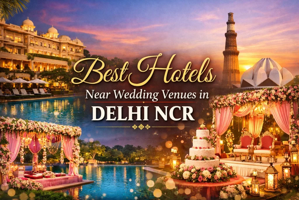 best hotela near wedding venue in delhi ncr